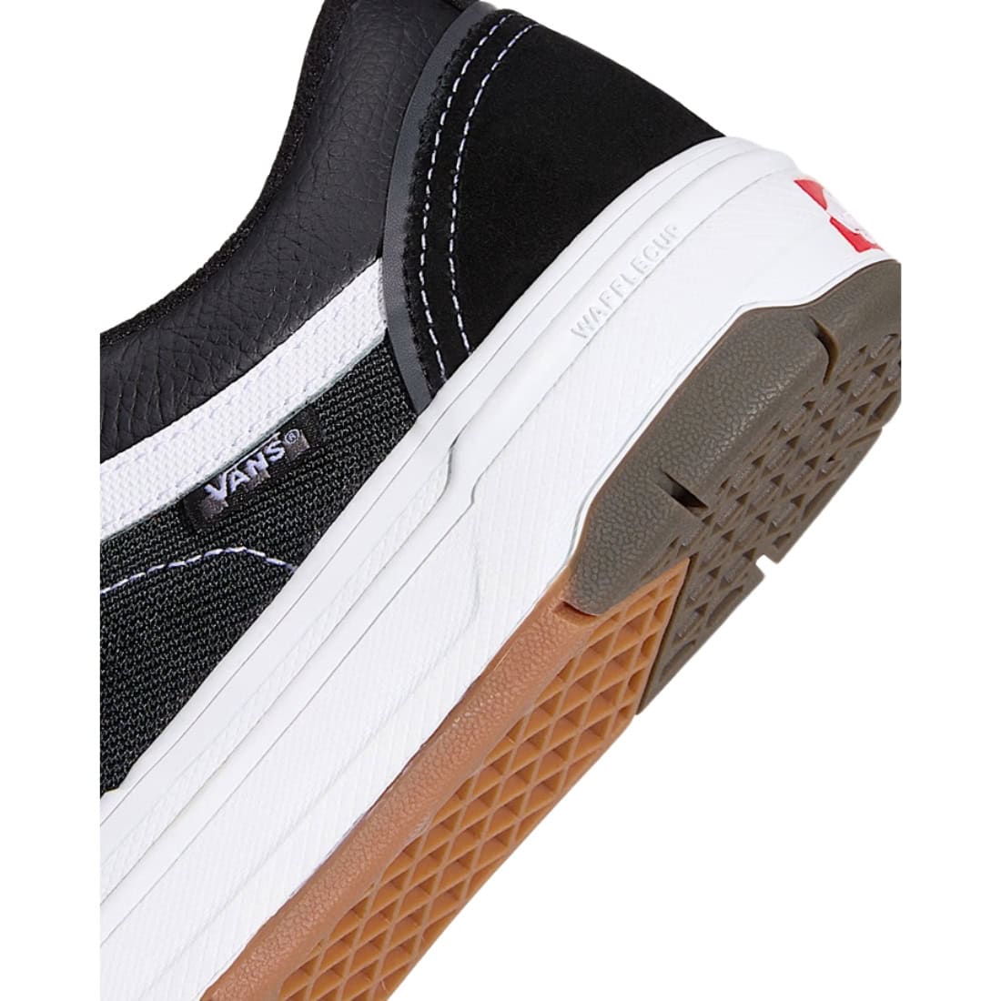 Vans Skate Old Skool Wafflecup Shoes - Black/White - Mens Skate Shoes by Vans