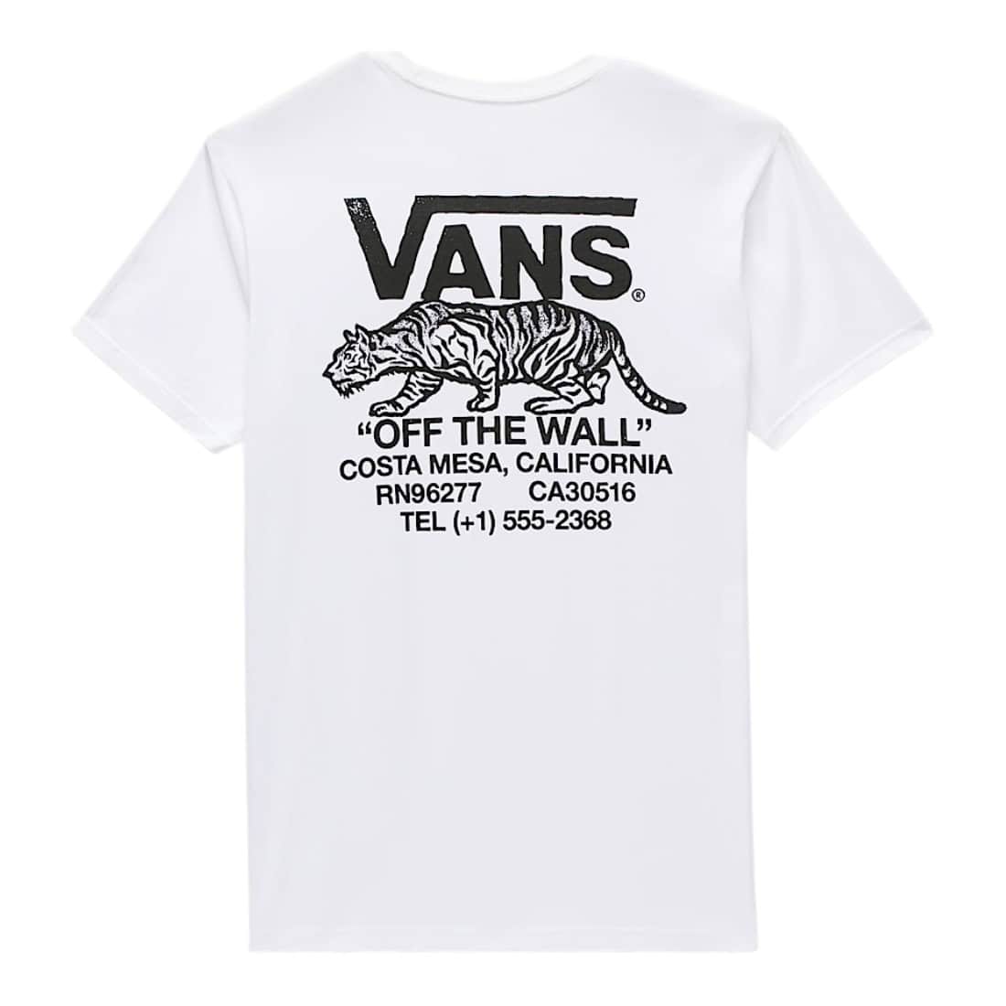 Vans Sneaky T-Shirt - White - Mens Graphic T-Shirt by Vans