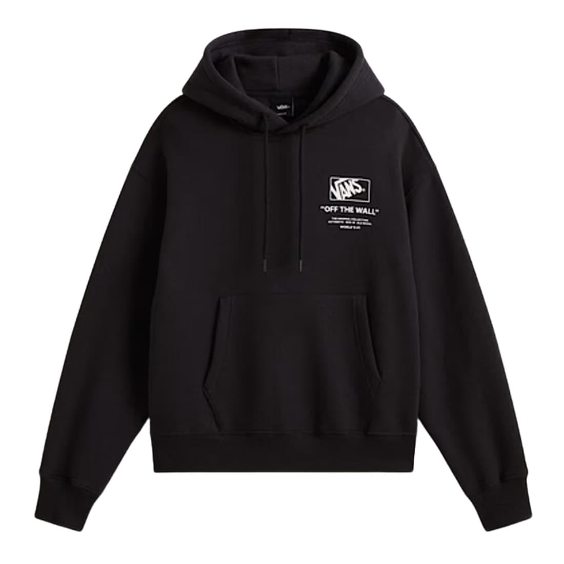 Vans Stacked Hi Pullover Hood - Black/White FA26 - Mens Pullover Hoodie by Vans