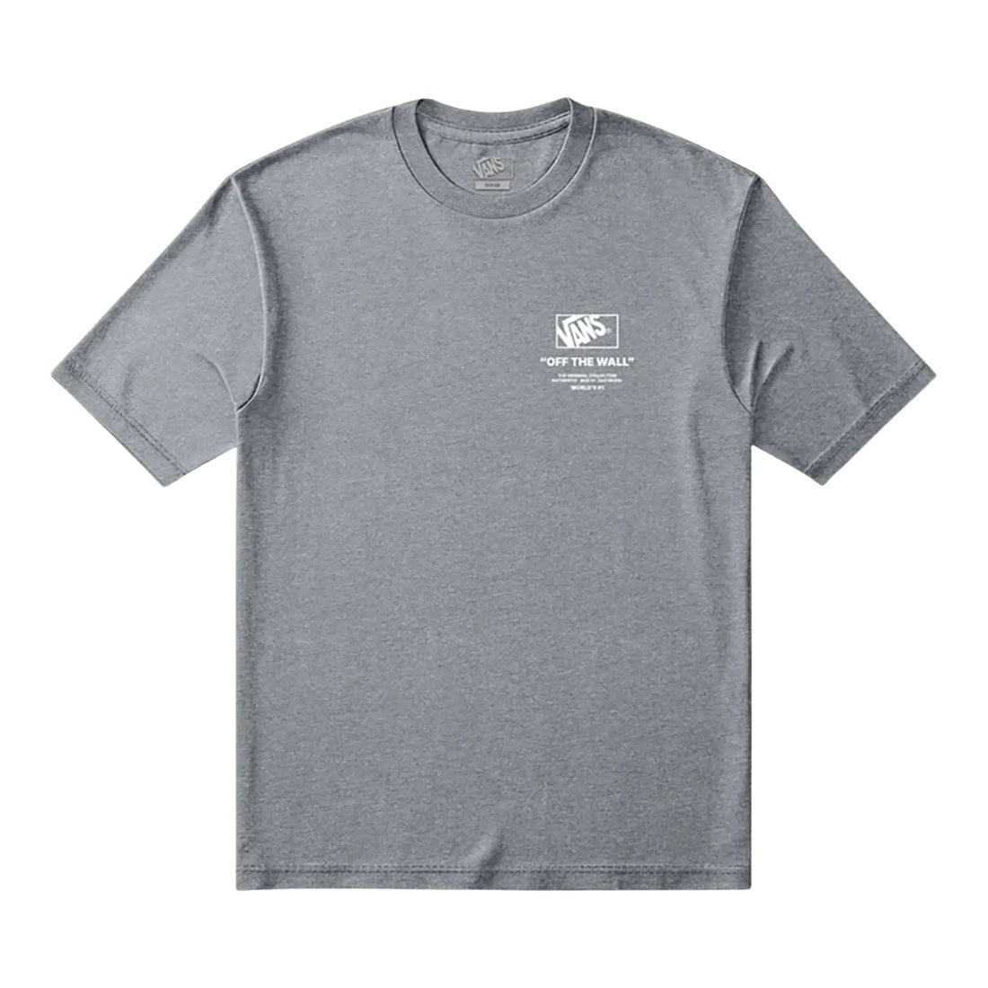 Vans Stacked Hi T-Shirt - Athletic Heather - Mens Graphic T-Shirt by Vans
