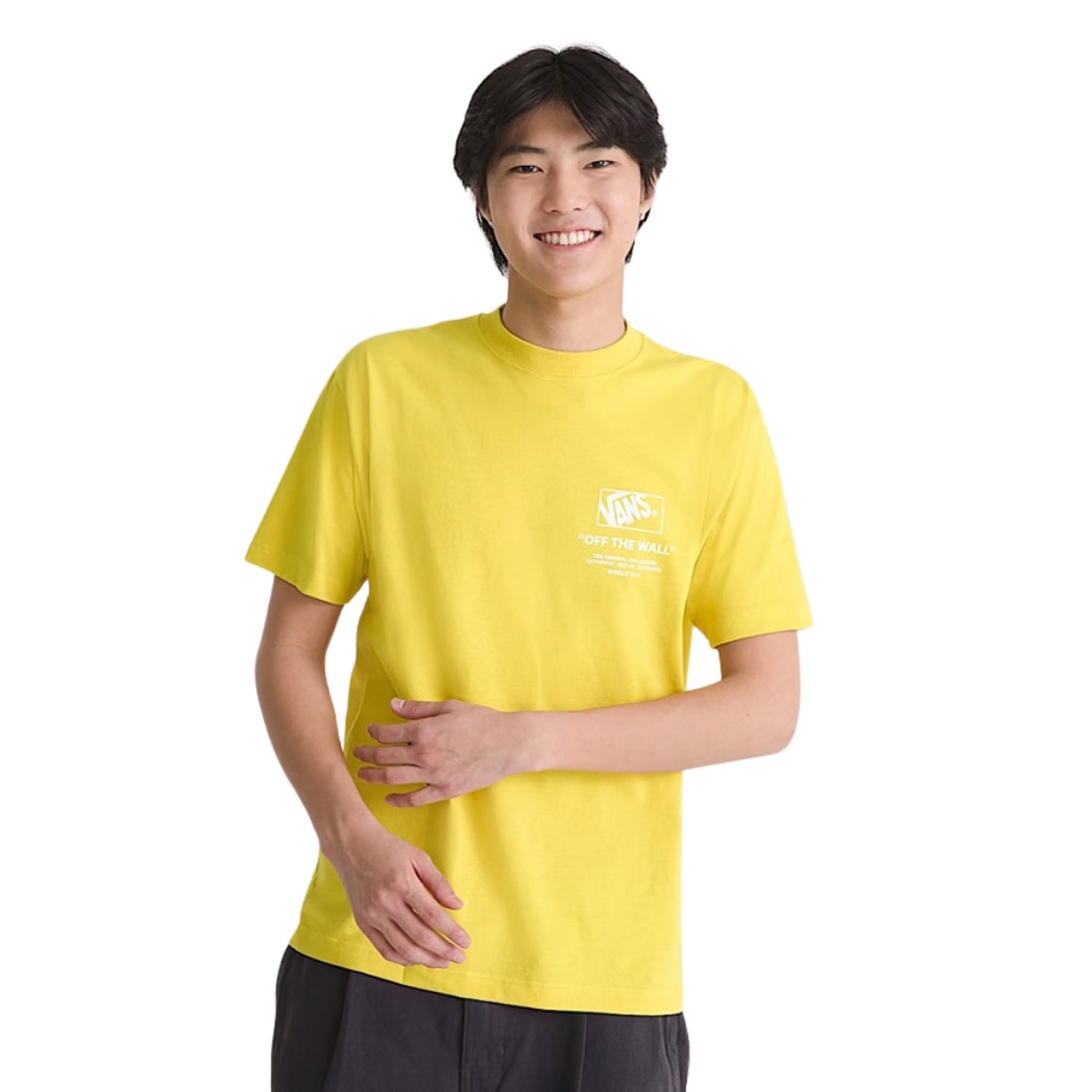 Vans Stacked Hi T-Shirt - Dusty Gold - Mens Graphic T-Shirt by Vans