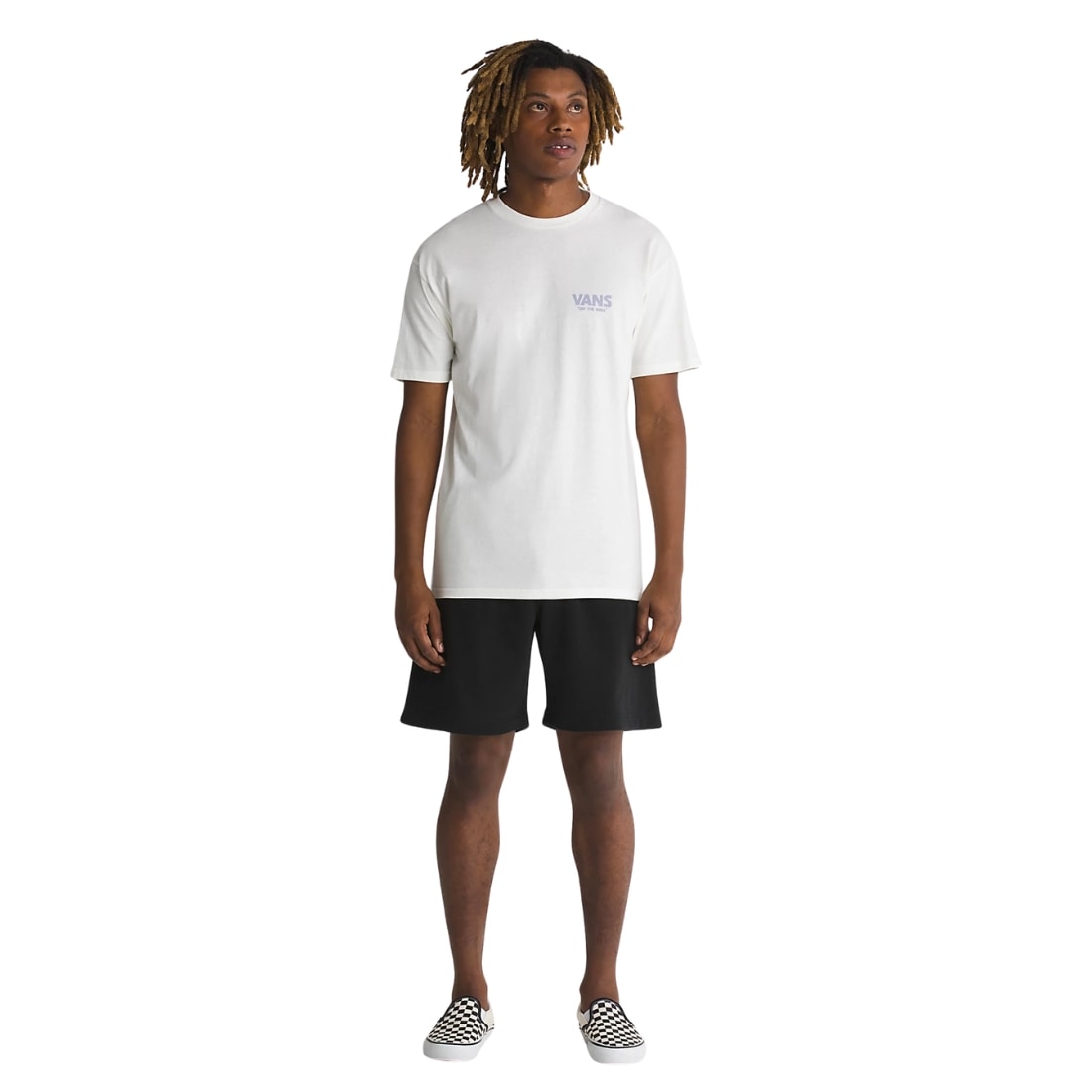 Vans Stay Cool T-Shirt - Marshmallow - Mens Skate Brand T-Shirt by Vans