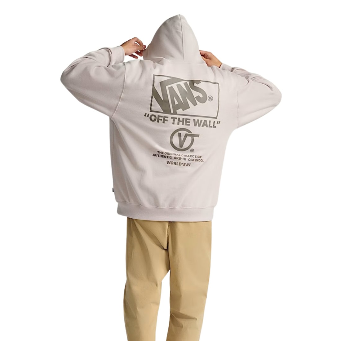 Vans Stockpile Pullover Hoodie - Taupe Mist - Mens Pullover Hoodie by Vans