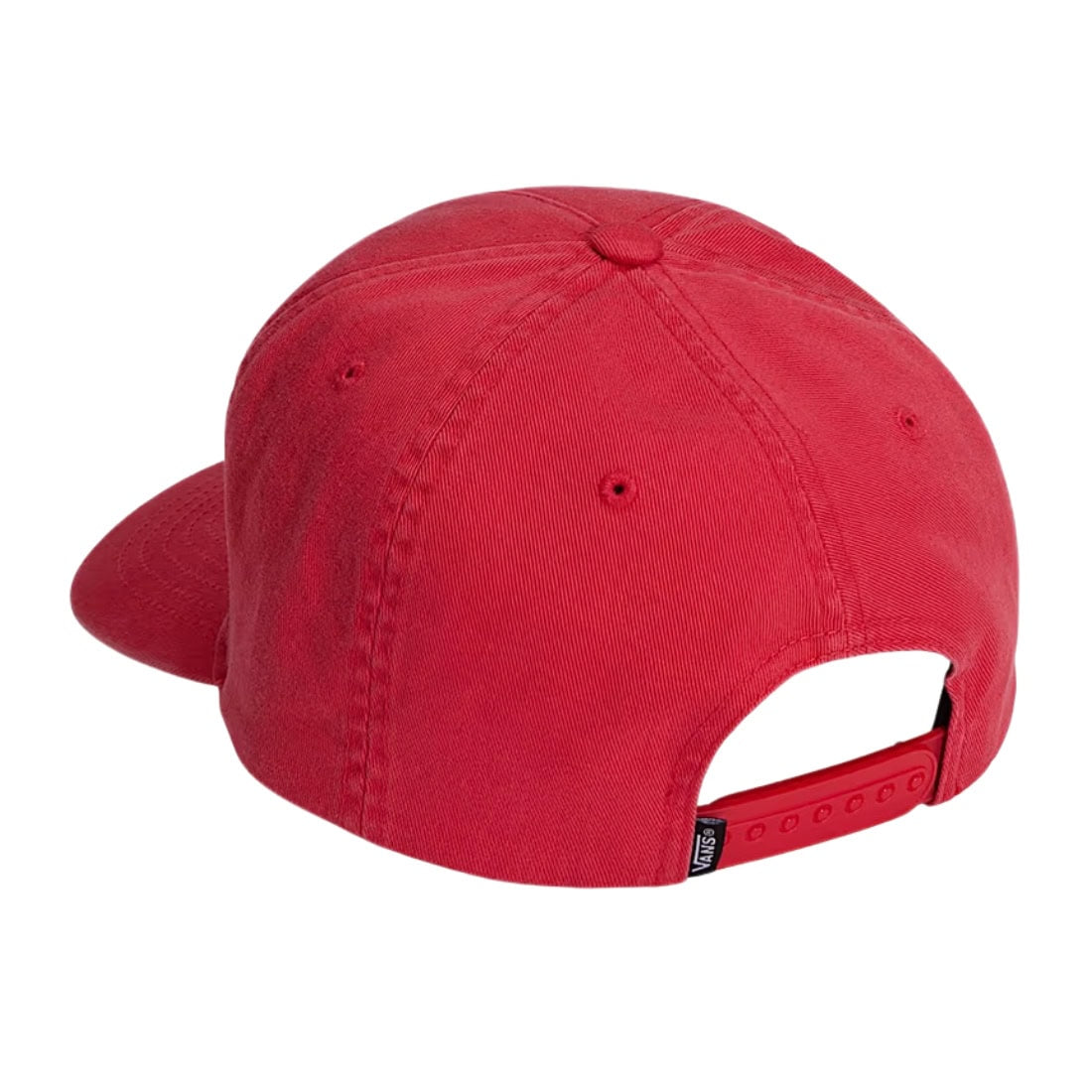 Vans Stretch Logo Snapback - Crimson Haze - Snapback Cap by Vans One Size