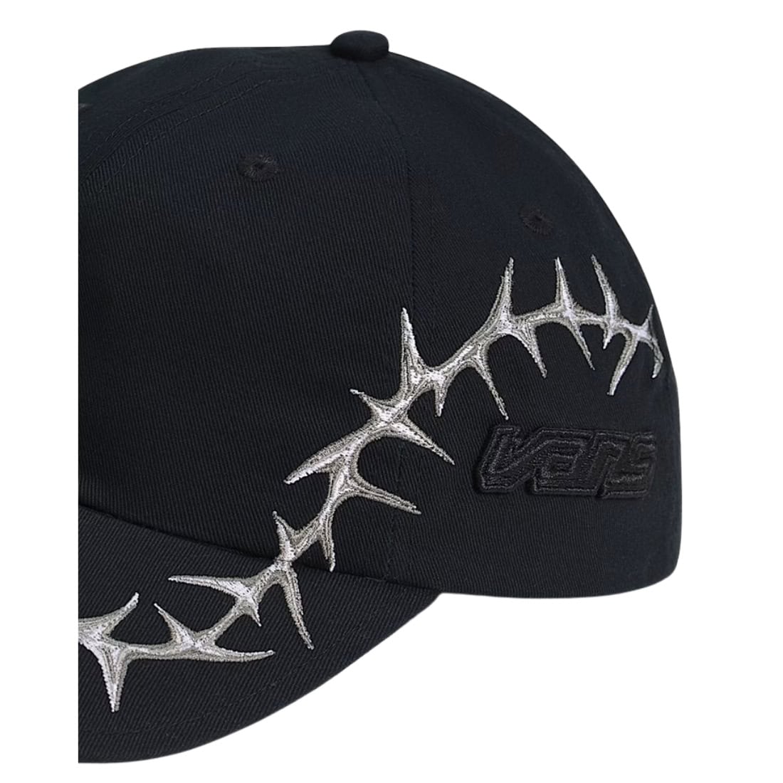 Vans Thorn Curved Bill Jockey Cap - Black - Strapback Cap by Vans One Size
