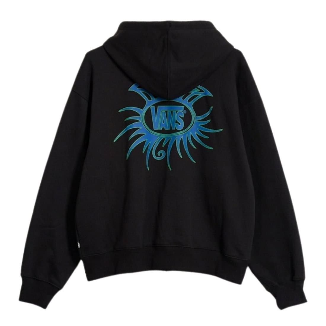 Vans Torched Full Zip Hoodie - Black - Mens Zip Up Hoodie by Vans