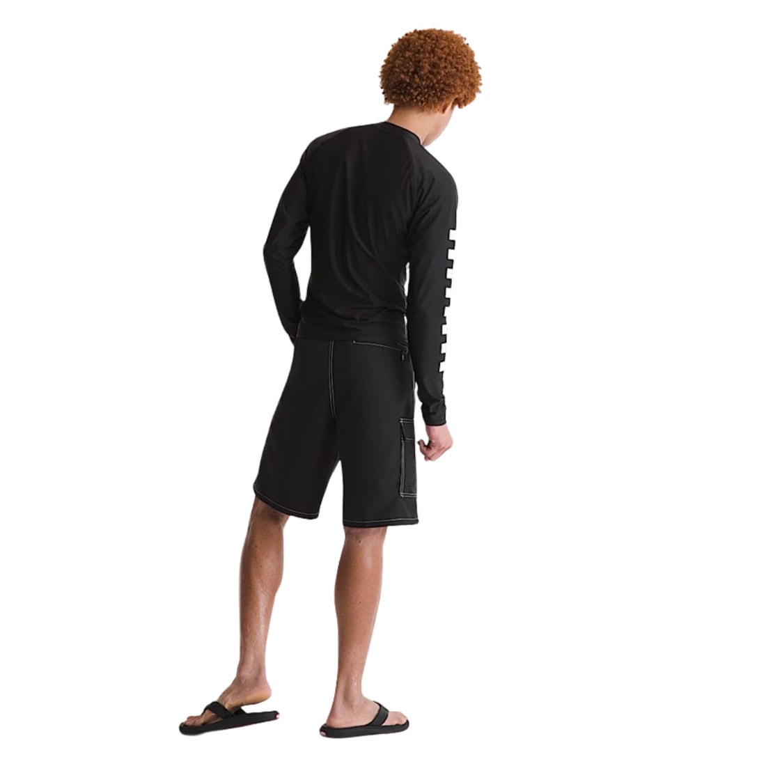 Vans Voyage Long Cargo Boardshorts - Black - Mens Boardshorts by Vans