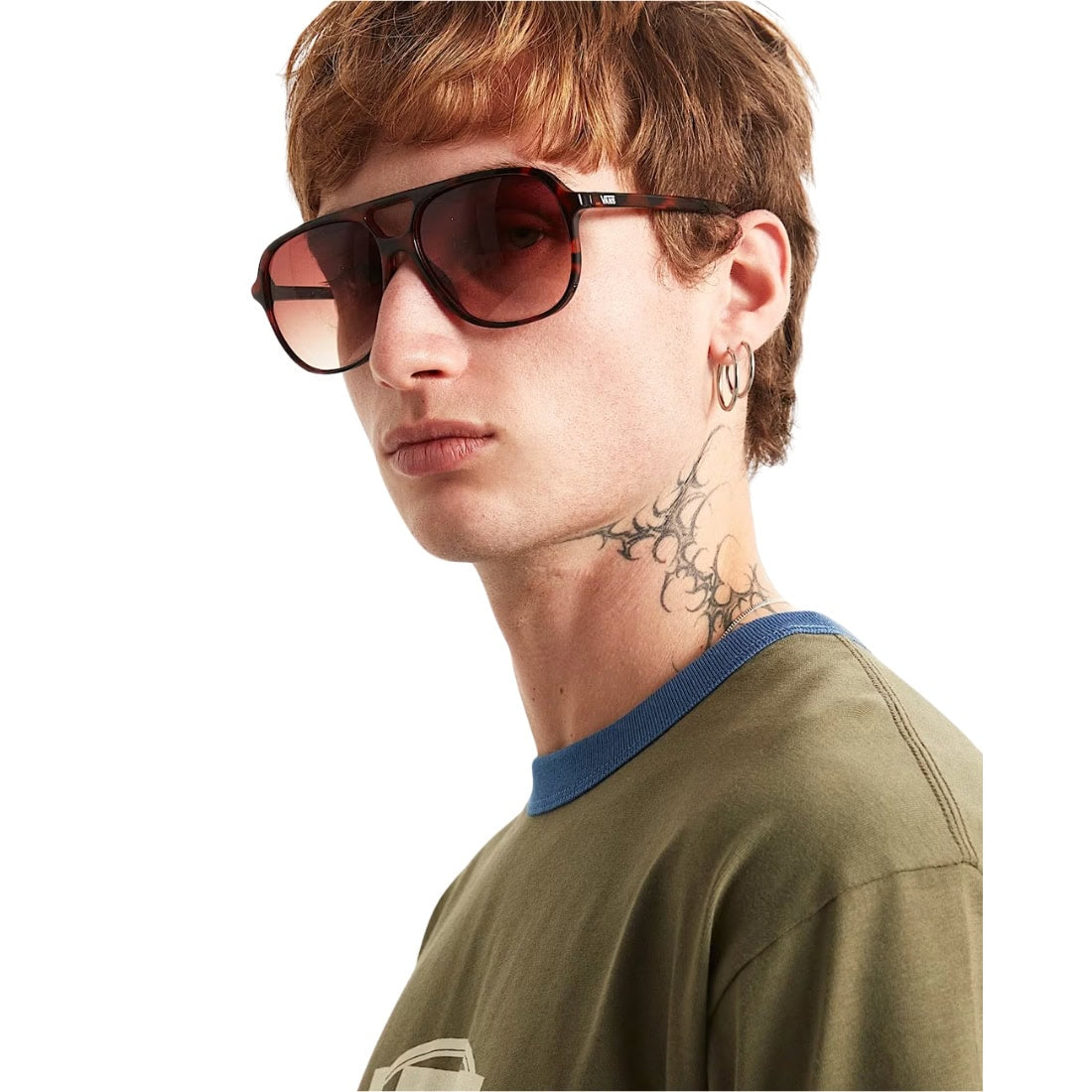Vans Welton Sunglasses - Tortoise Shell - Square/Rectangular Sunglasses by Vans