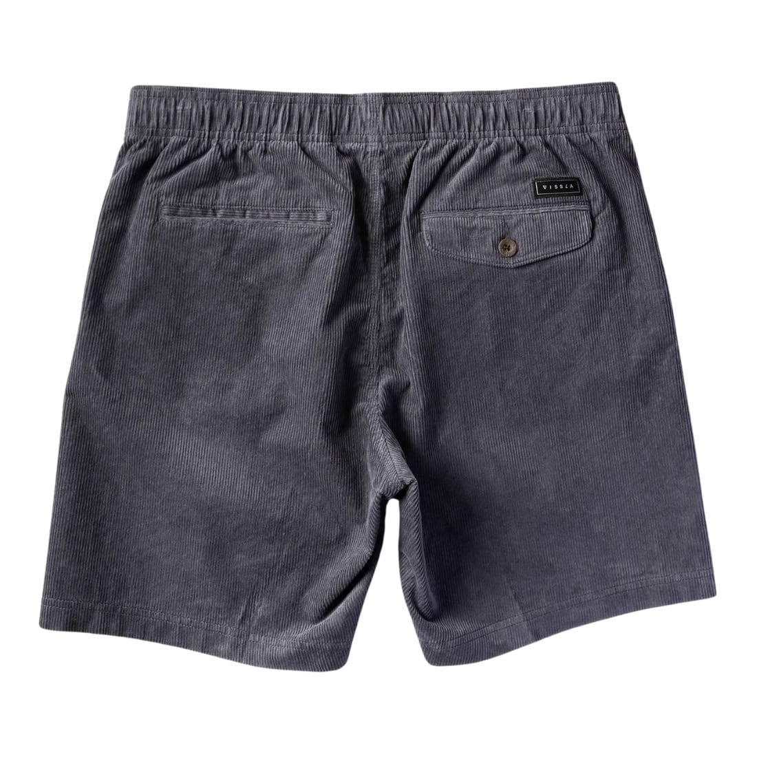 Vissla Boys No See Ums Cord Eco 17" Kids Walkshorts - Graphite - Boys Hybrid/Walk Shorts by Vissla