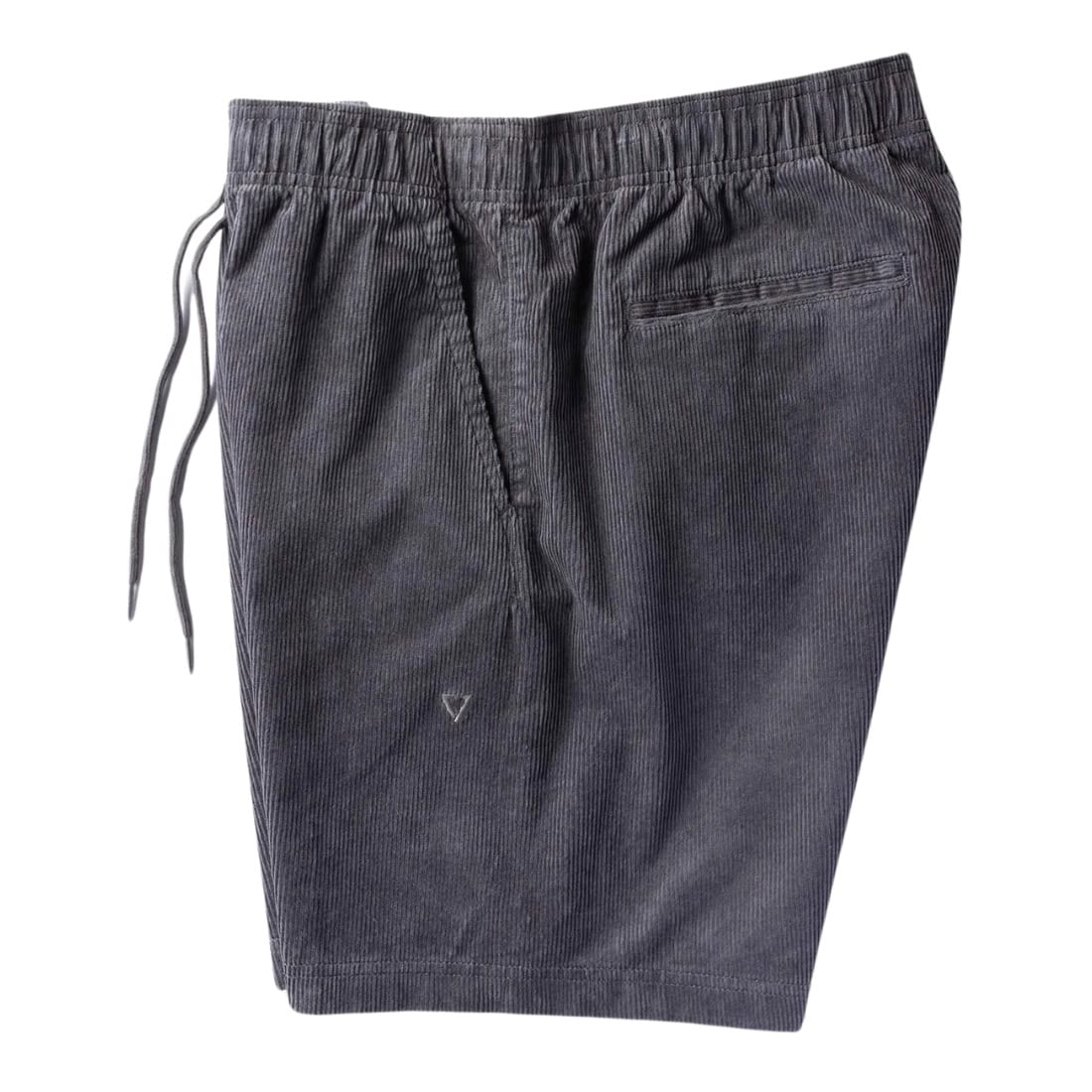Vissla Boys No See Ums Cord Eco 17" Kids Walkshorts - Graphite - Boys Hybrid/Walk Shorts by Vissla