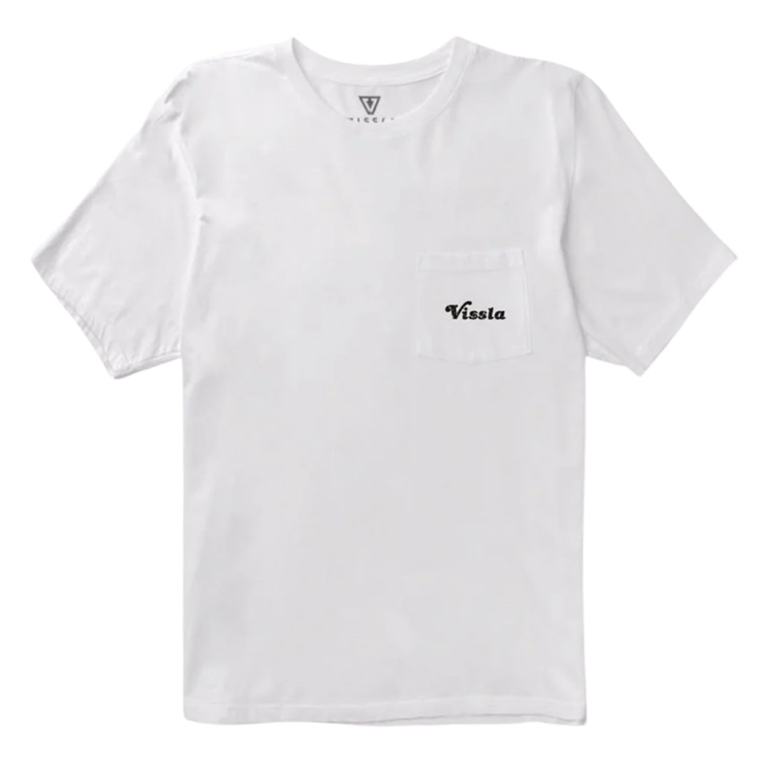 Vissla Caught Inside Premium Organic T-Shirt - White - Mens Graphic T-Shirt by Vissla