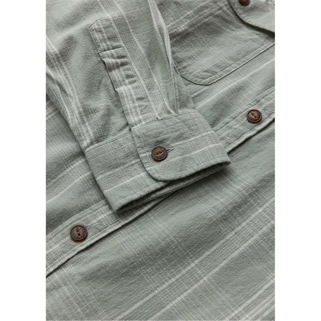 Vissla Central Coast Eco Long Sleeve Flannel - Aloe - Mens Flannel Shirt by Vissla