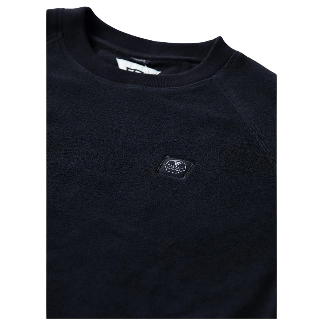 Vissla Costa Eco Polar Fleece - Black - Mens Crew Neck Sweatshirt by Vissla