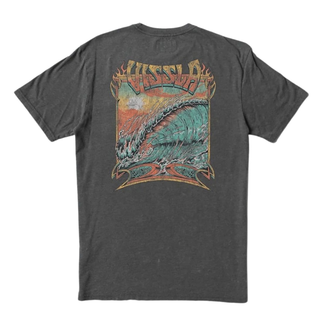 Vissla Drain Pipes Cosmic Wash T-Shirt - Phantom - Mens Graphic T-Shirt by Vissla