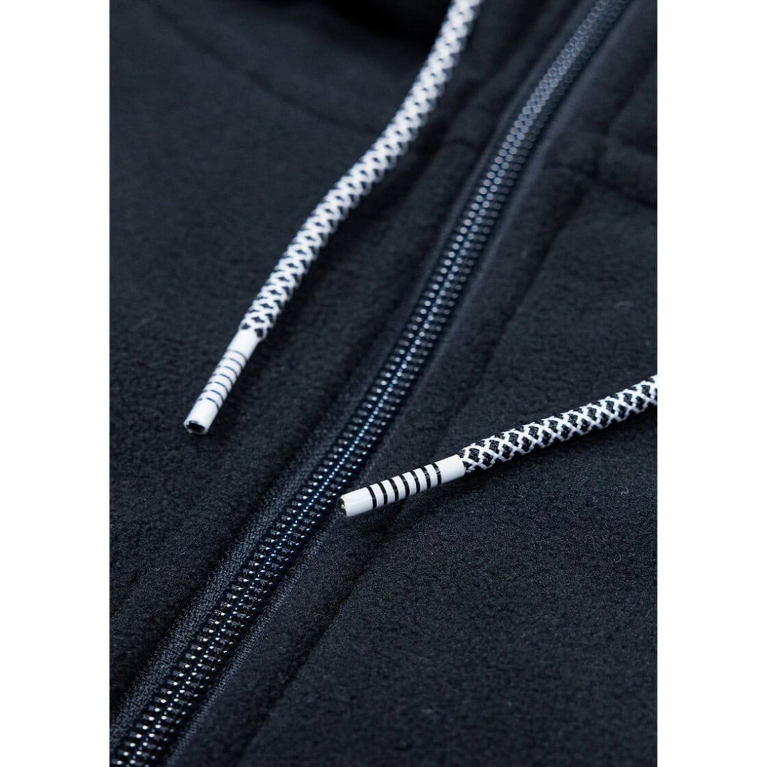 Vissla Eco-Zy Polar Zip Hoodie Fleece - Black - Mens Zip Up Hoodie by Vissla