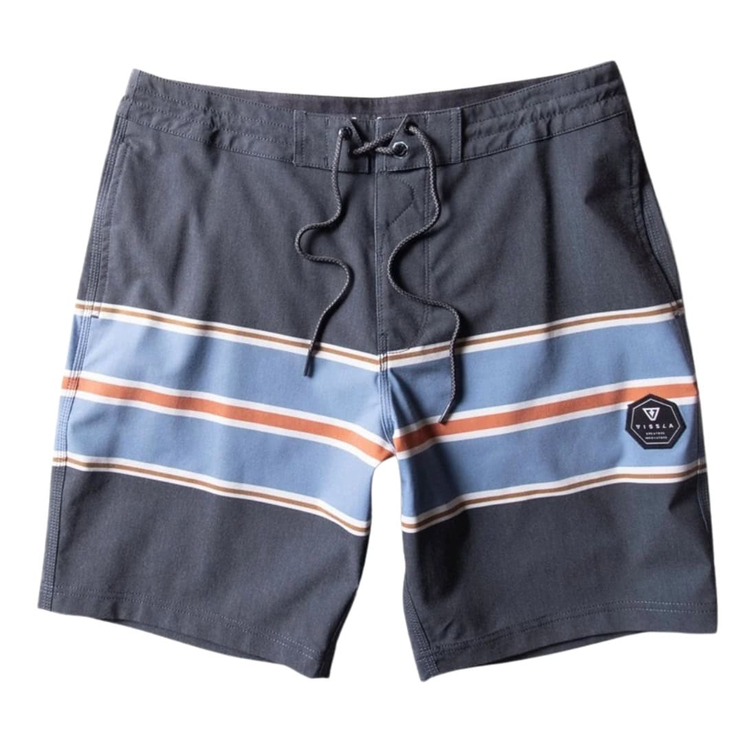 Vissla Free Lap 18.5" Boardshort - Phantom - Mens Boardshorts by Vissla