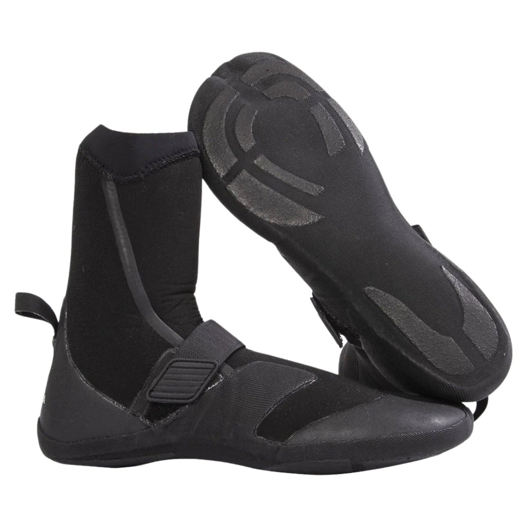 Vissla High Seas II 5mm Split Toe Wetsuit Boots Black Free UK - Main Image