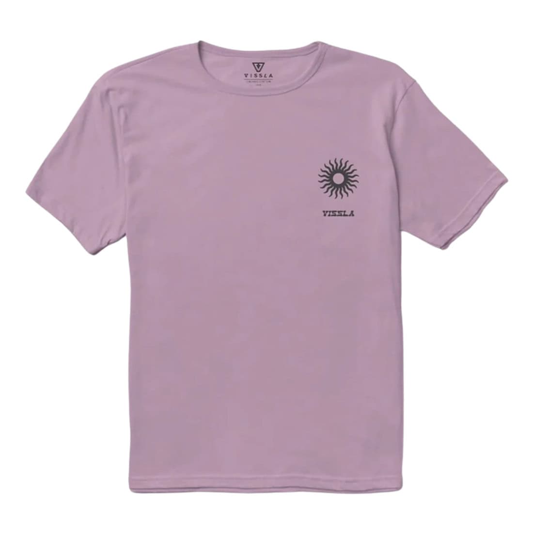 Vissla Hula Hands Organic T-Shirt - Plum - Mens Graphic T-Shirt by Vissla