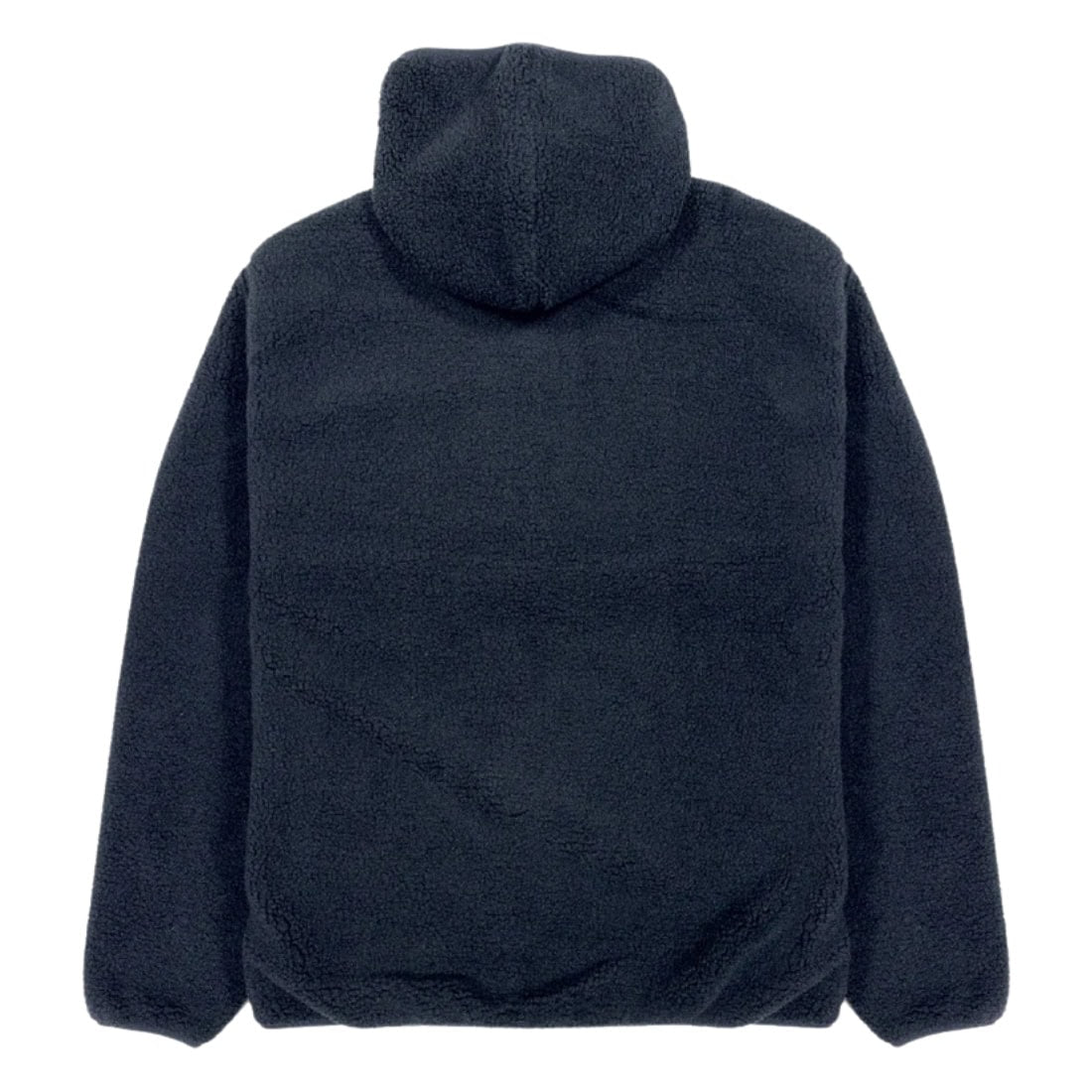 Vissla Legall Sherpa Zip Hoodie - Black - Mens Zip Up Hoodie by Vissla
