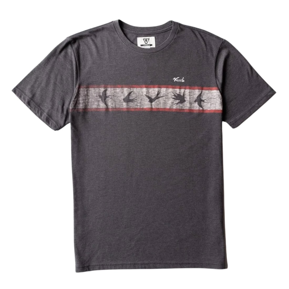 Vissla Nathan Kosteschko T-Shirt - Phantom - Mens Surf Brand T-Shirt by Vissla