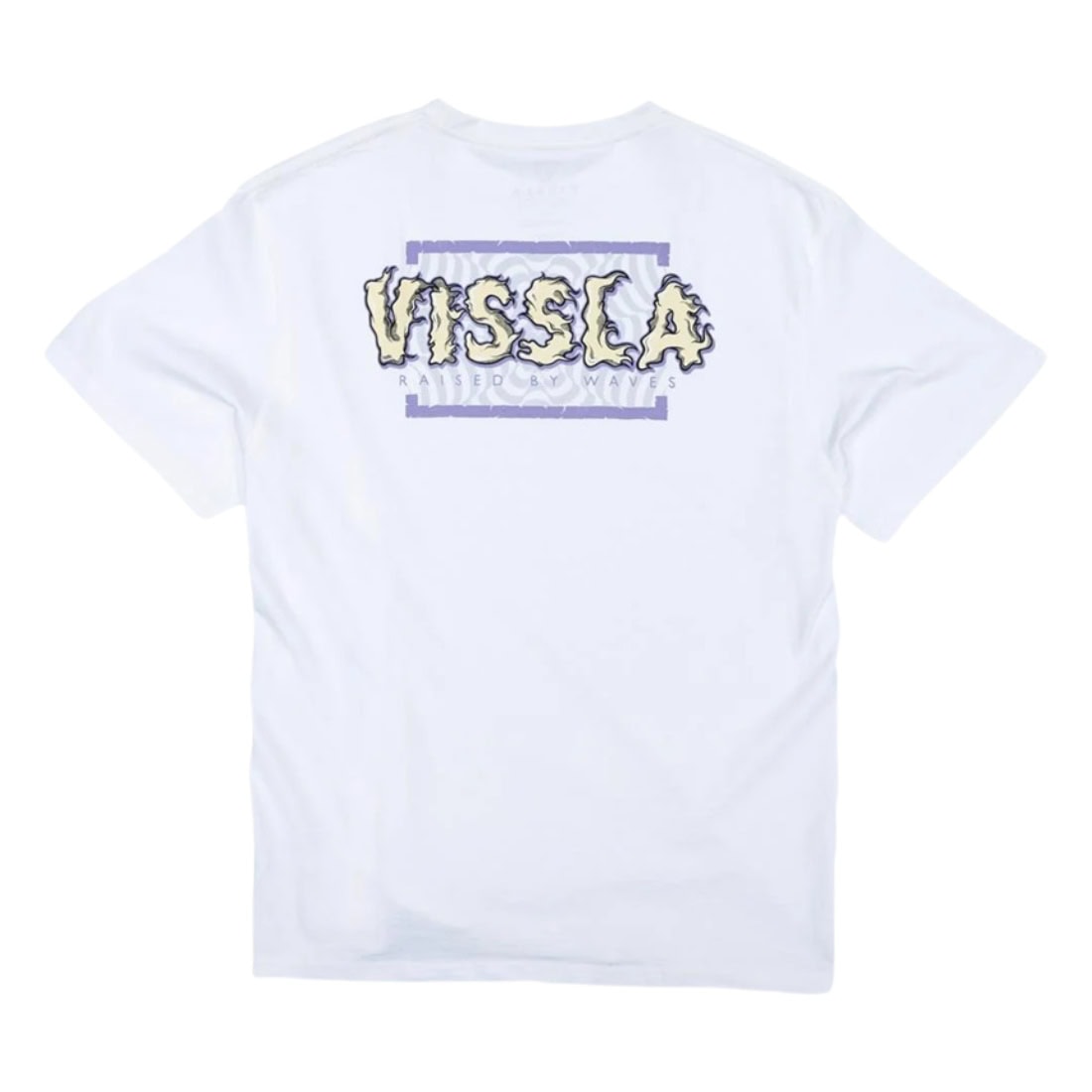 Vissla Shift Kicker Oversized Eco Tee - White - Mens Graphic T-Shirt by Vissla