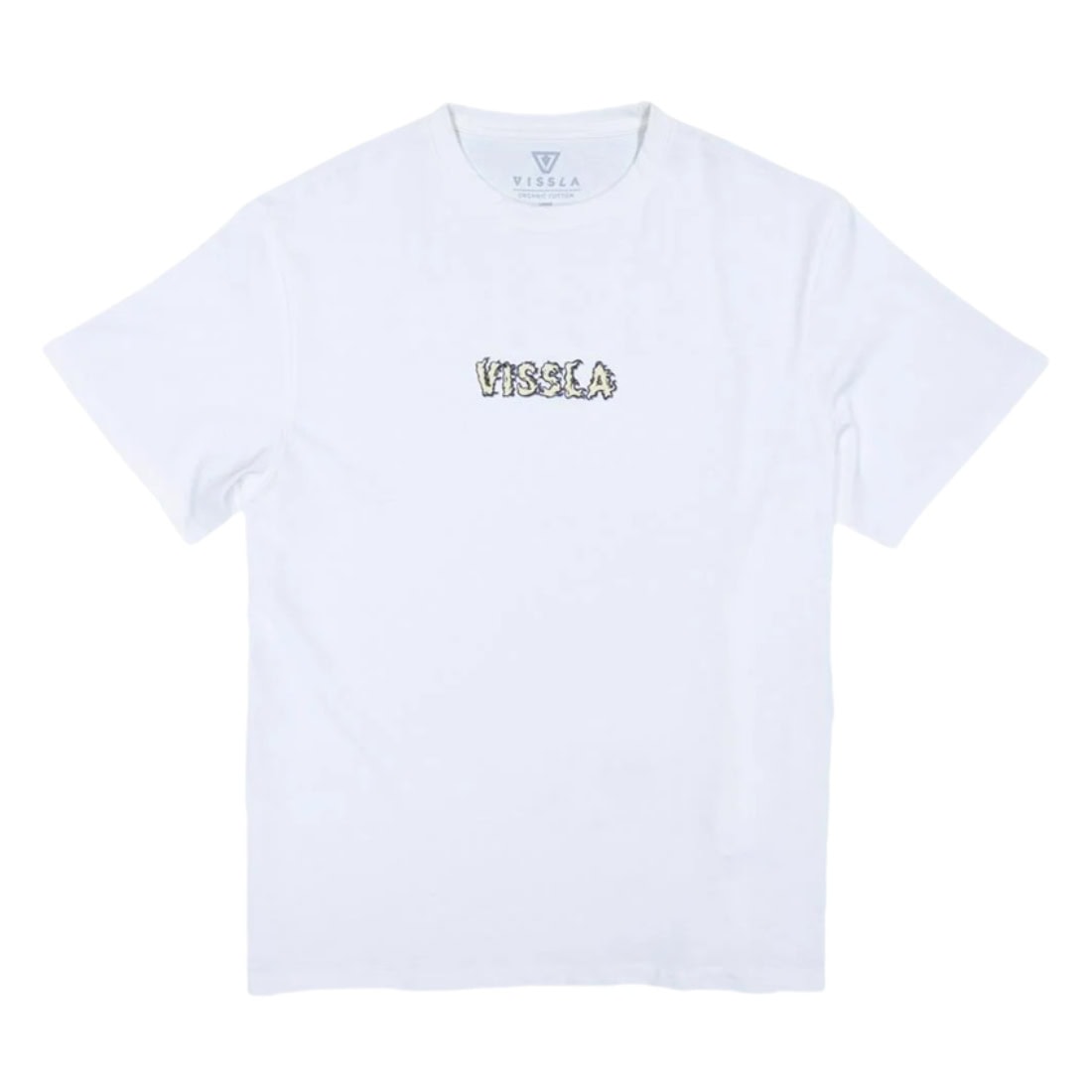 Vissla Shift Kicker Oversized Eco Tee - White - Mens Graphic T-Shirt by Vissla