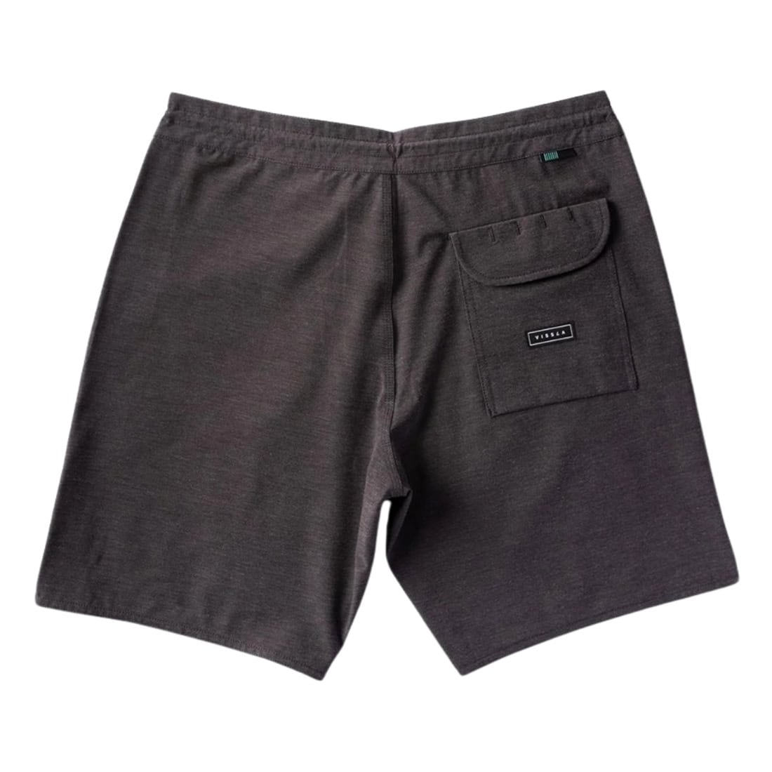 Vissla Solid Sets 18.5&quot; Boardshort - Black - Mens Boardshorts by Vissla