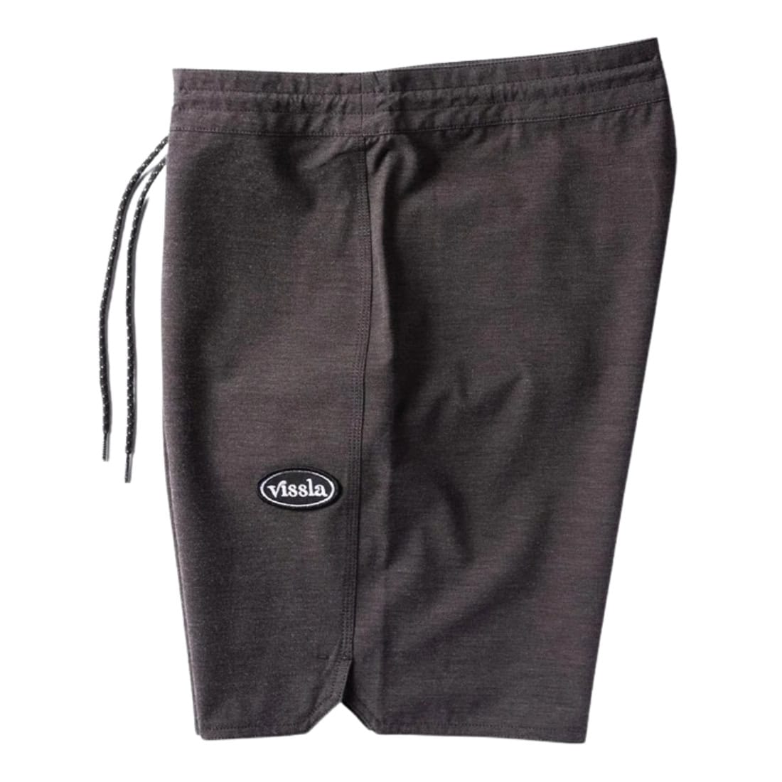 Vissla Solid Sets 18.5&quot; Boardshort - Black - Mens Boardshorts by Vissla