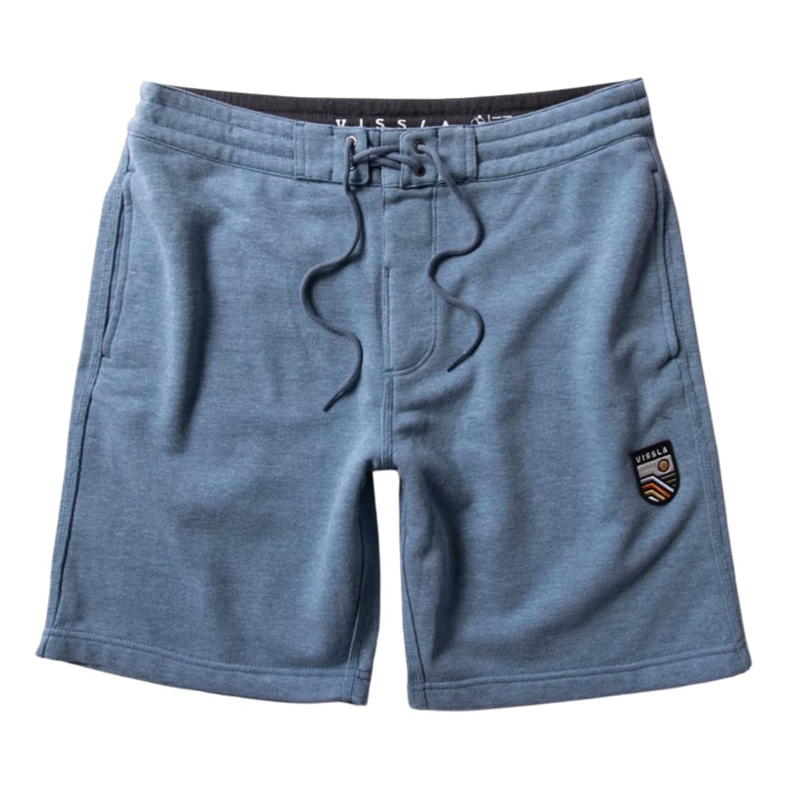 Vissla Solid Sets Eco 18.5" Sofa Surfer Shorts - Deep Water - Mens Walk Shorts by Vissla