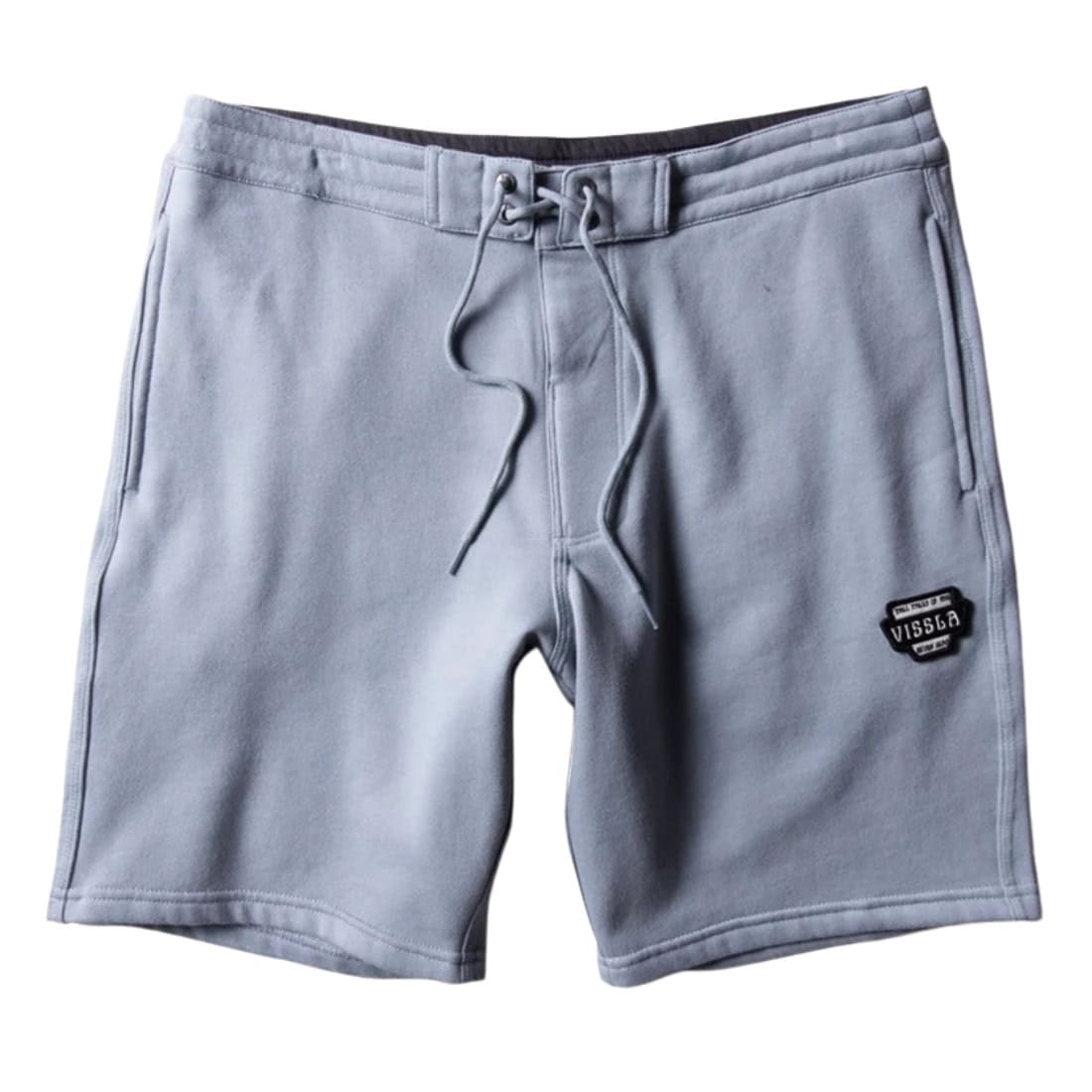 Vissla Solid Sets Eco 18.5" Sofa Surfer Shorts - Stone Blue - Mens Walk Shorts by Vissla M