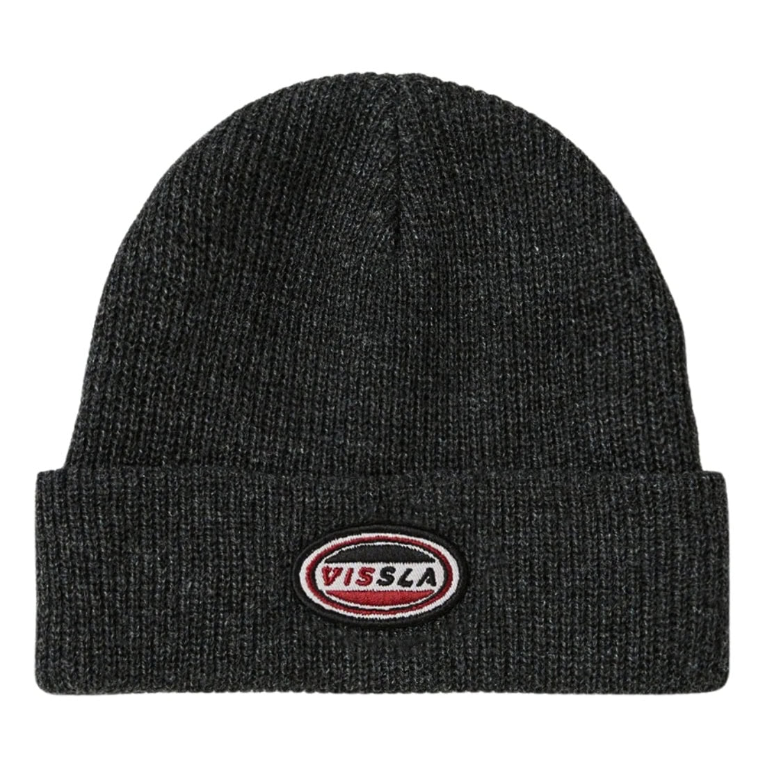 Vissla Solid Sets Eco Beanie - Black 2 - Fold Beanie by Vissla