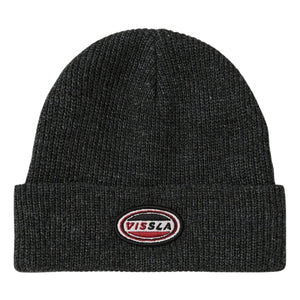 Vissla Solid Sets Eco Beanie - Black 2 - Fold Beanie by Vissla