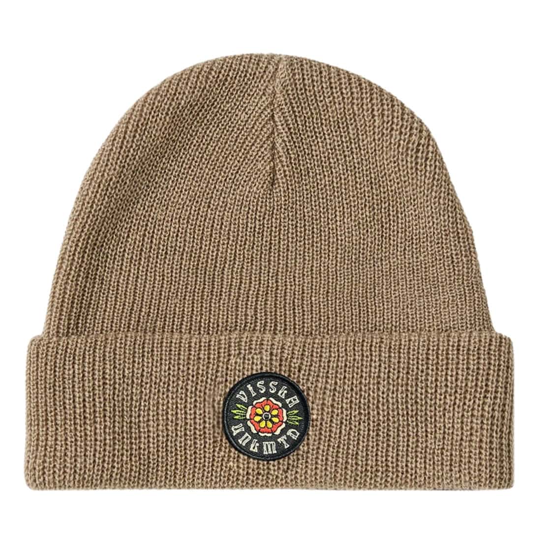 Vissla Solid Sets Eco Beanie - Light Khaki - Fold Beanie by Vissla