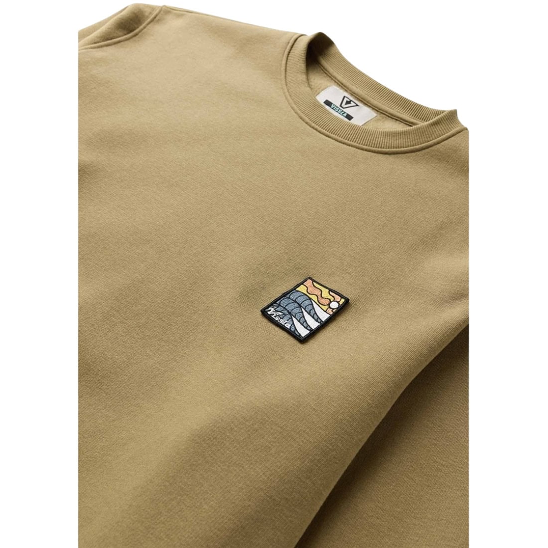 Vissla Solid Sets Eco Crew - Bronze - Mens Crew Neck Sweatshirt by Vissla