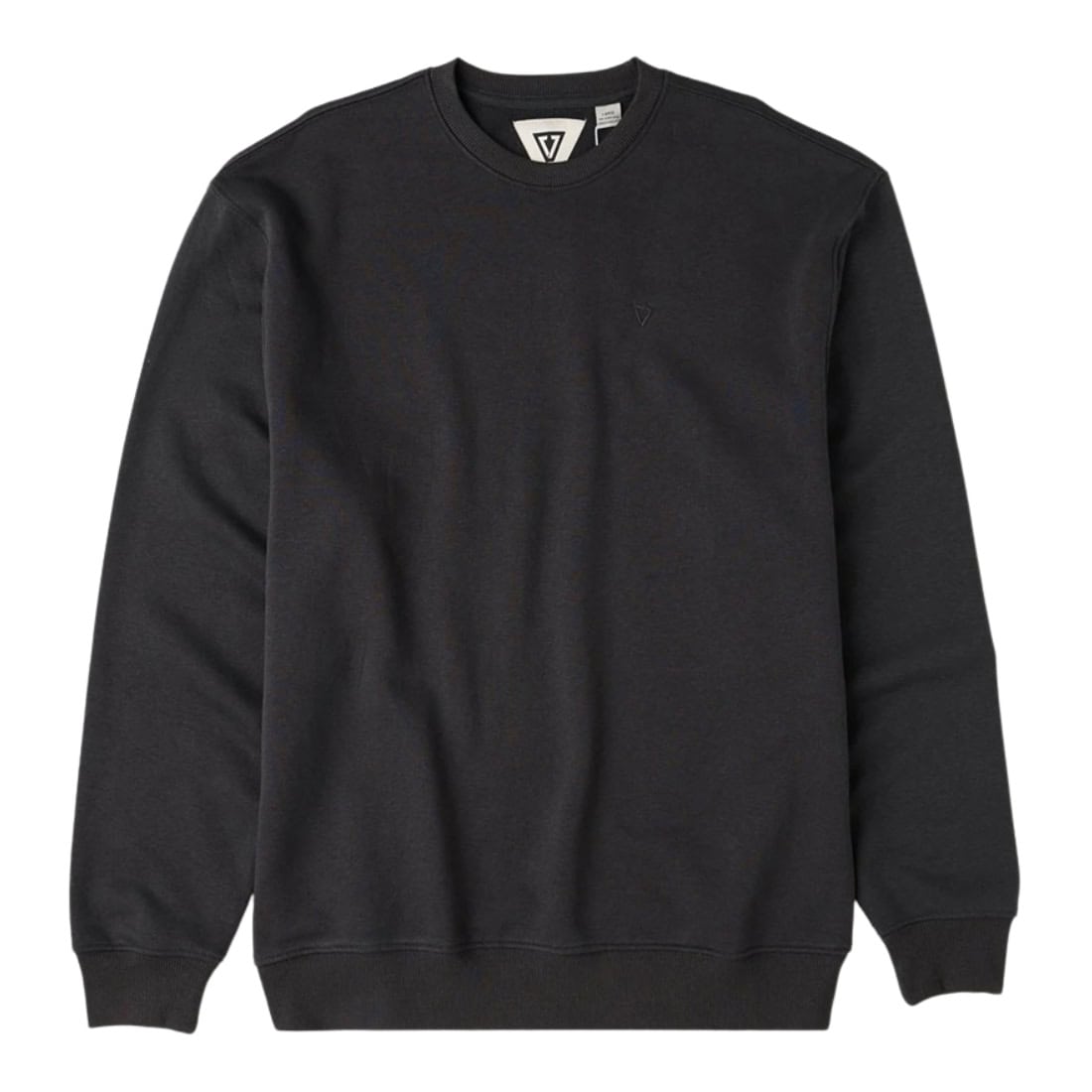 Vissla Solid Sets Eco Crew - Phantom - Mens Crew Neck Sweatshirt by Vissla