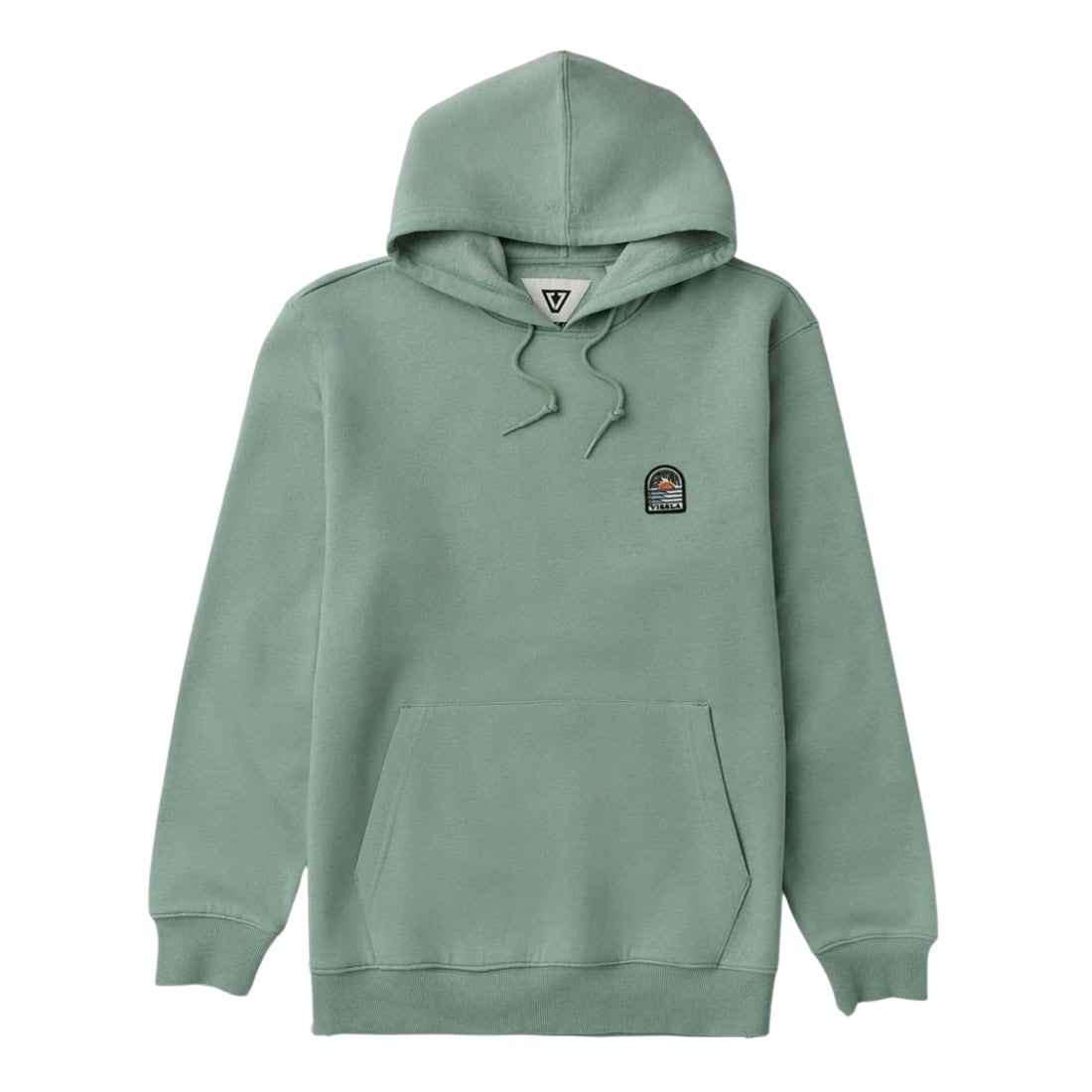 Vissla Solid Sets Eco Hoodie - Aloe - Mens Pullover Hoodie by Vissla