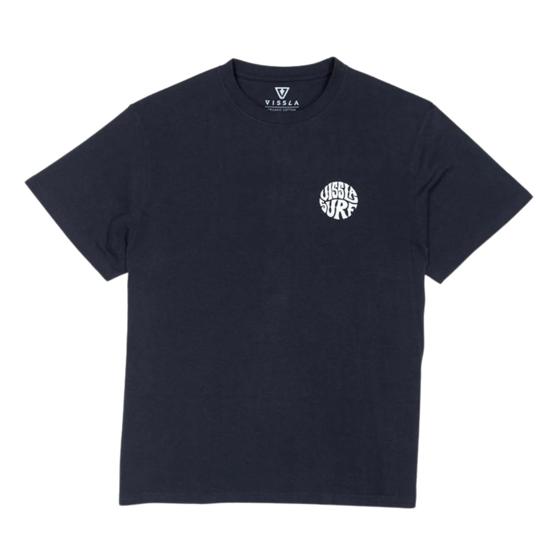 Vissla Sunflower Oversized Eco Tee - Black - Mens Graphic T-Shirt by Vissla