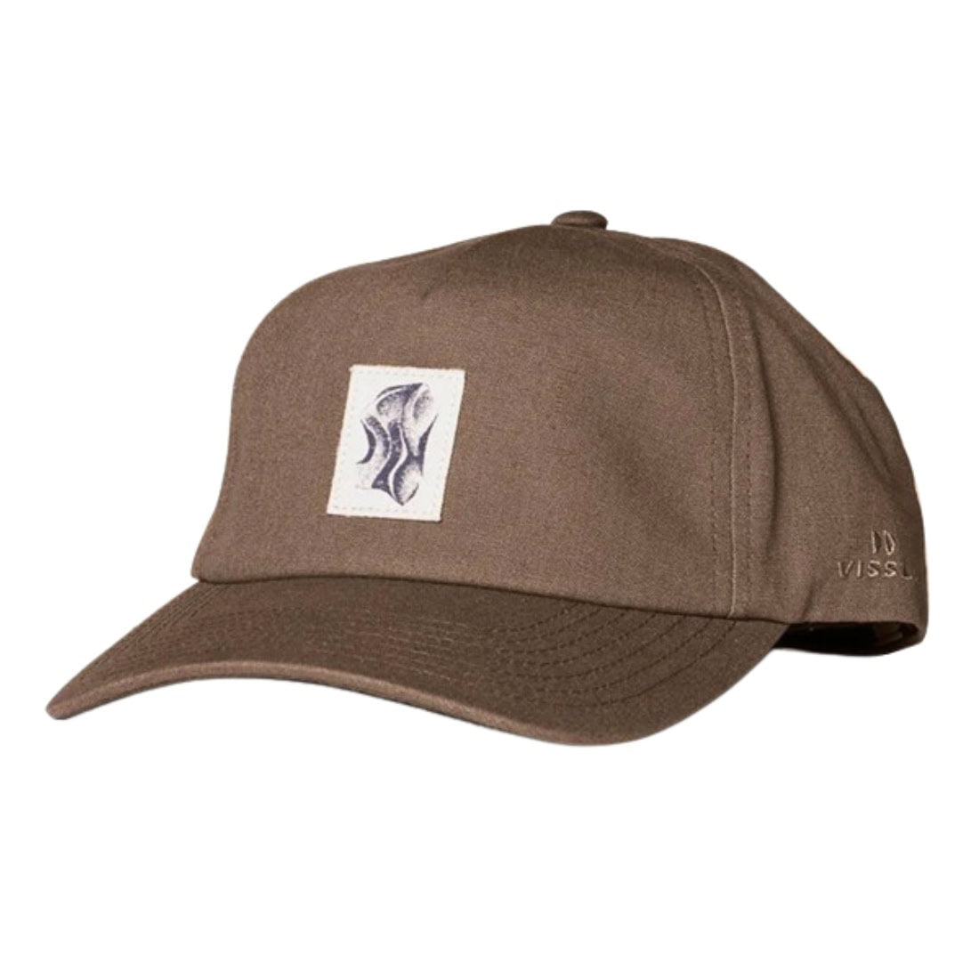 Vissla Undefined Lines Hat Cap - Chocolate - Strapback Cap by Vissla One Size