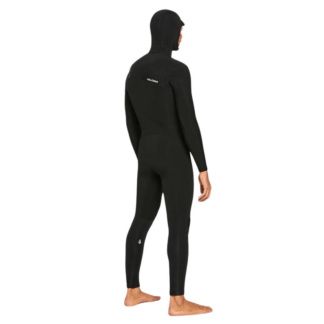 Volcom 4/3mm Hooded Chestzip Modulator Full Wetsuit - Black - Mens Full Length Wetsuit by Volcom