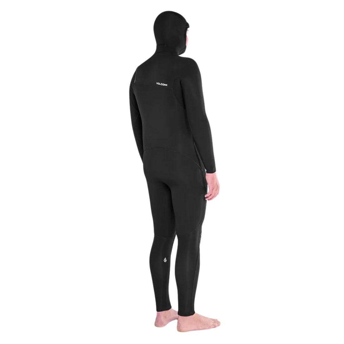 Volcom 4/3mm Hooded Chestzip Modulator Full Wetsuit - Black - Mens Full Length Wetsuit by Volcom