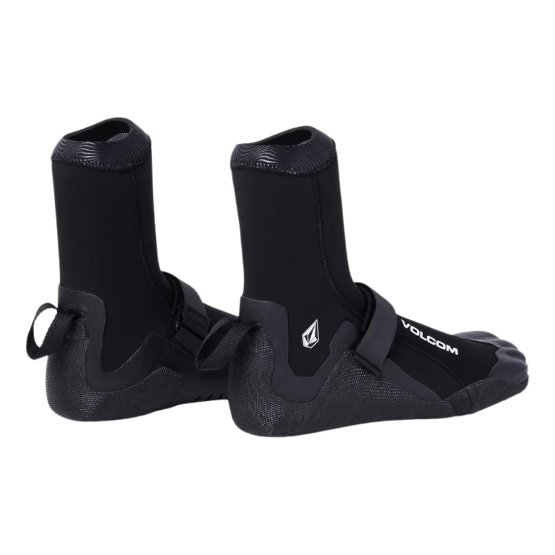 Volcom 5mm Round Toe (Inner Split Toe) Wetsuit Bootie - Black - Split Toe Wetsuit Boots by Volcom