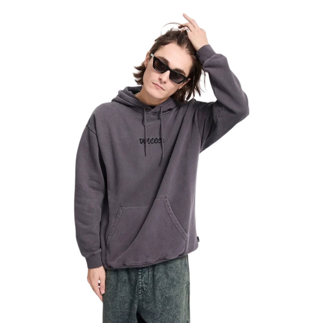 Volcom Big Stone Hood - Raisin - Mens Pullover Hoodie by Volcom