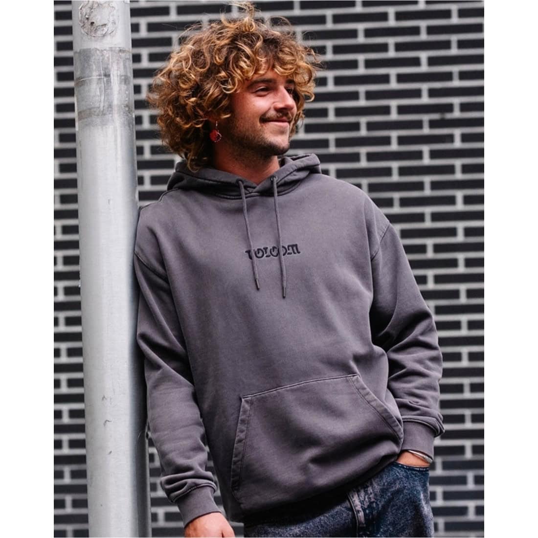 Volcom Big Stone Hood - Raisin - Mens Pullover Hoodie by Volcom