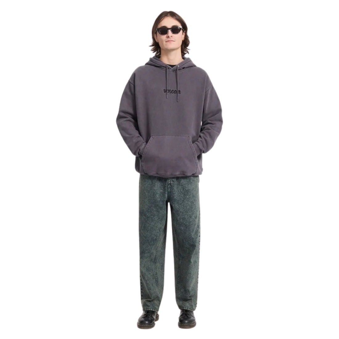Volcom Big Stone Hood - Raisin - Mens Pullover Hoodie by Volcom