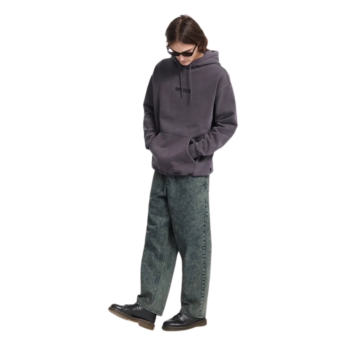 Volcom Big Stone Hood - Raisin - Mens Pullover Hoodie by Volcom