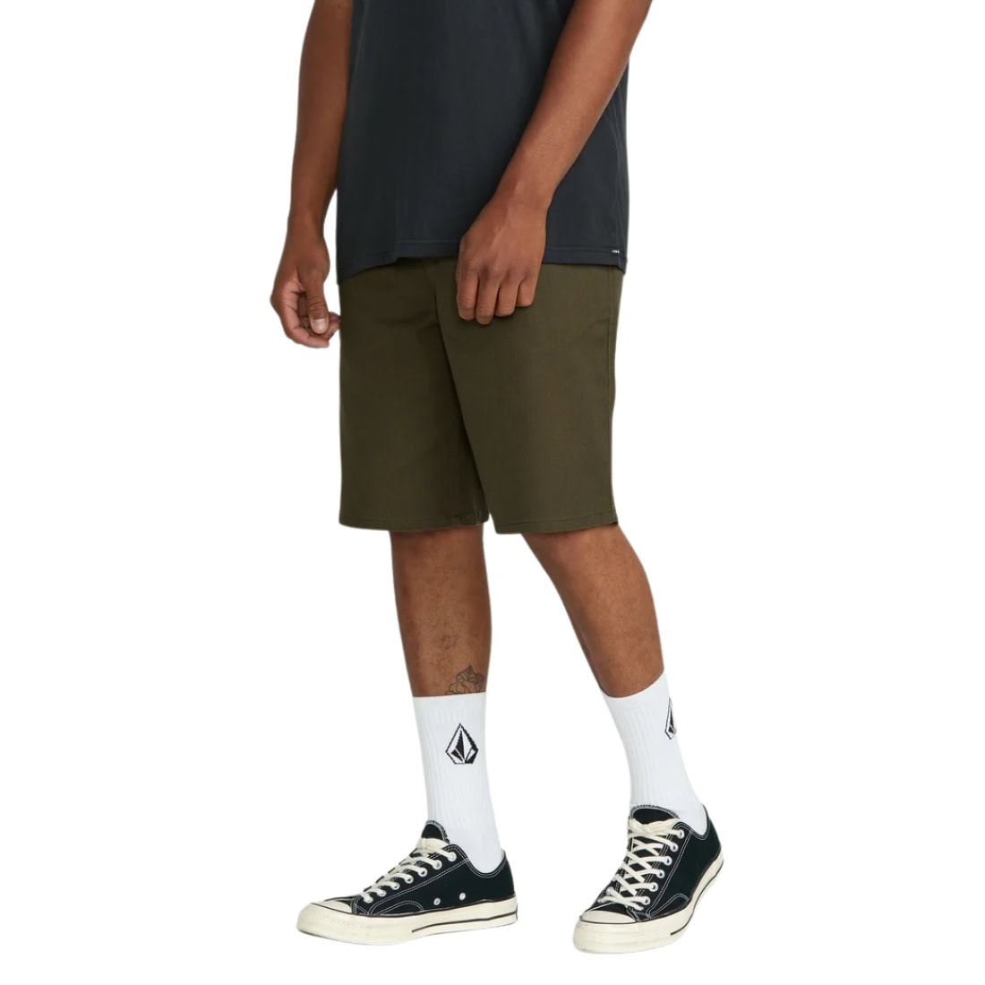 Volcom Billow Baggy Shorts - Wren - Mens Walk Shorts by Volcom