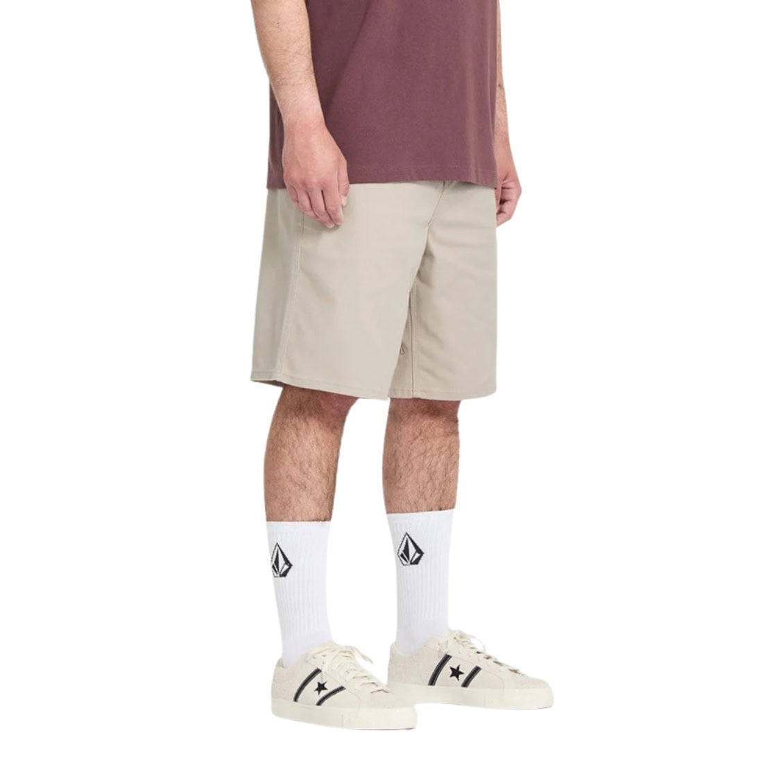 Volcom Billow Chino Shorts - Light Khaki - Mens Chino Shorts by Volcom