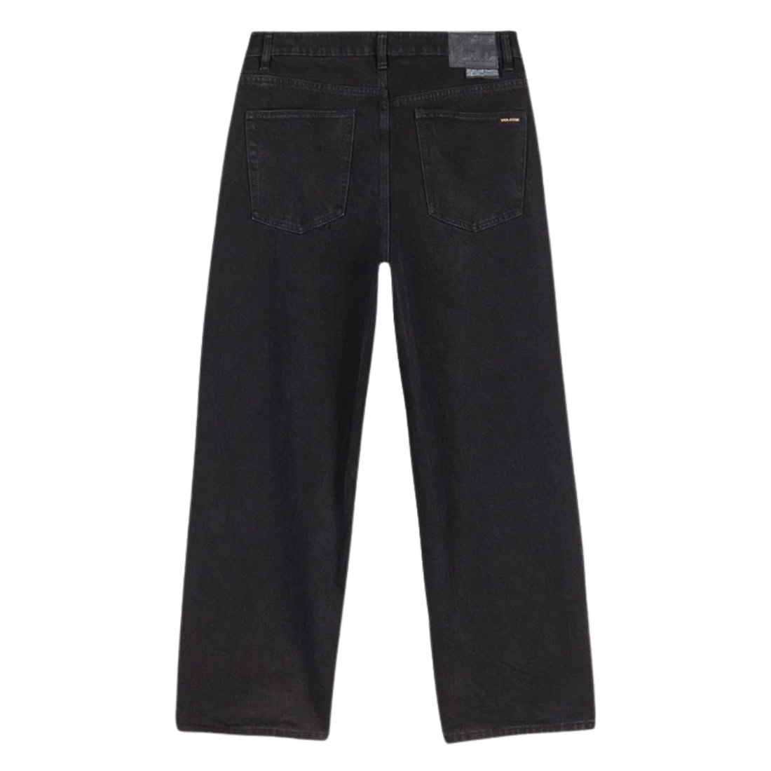 Volcom Billow Denim - Black - Mens Relaxed/Loose Denim Jeans by Volcom