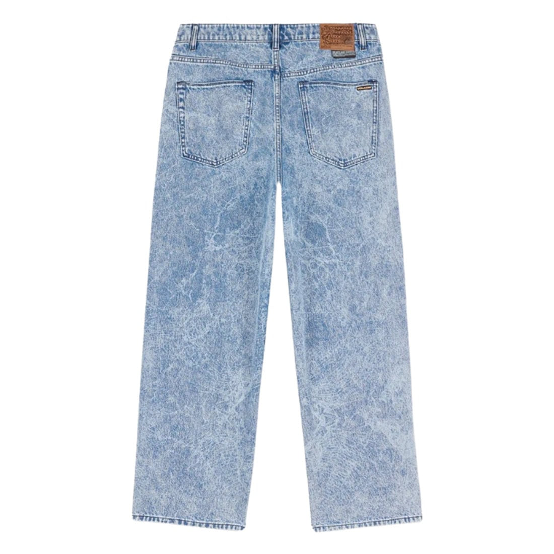 Volcom Billow Denim - Broken Blue - Mens Relaxed/Loose Denim Jeans by Volcom