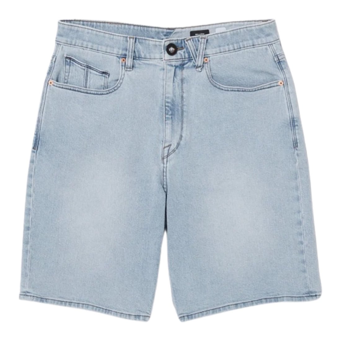 Volcom Billow Denim Shorts - Desert Dirt Indigo SP26 - Mens Denim Shorts by Volcom